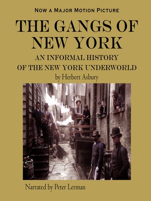 cover image of The Gangs of New York